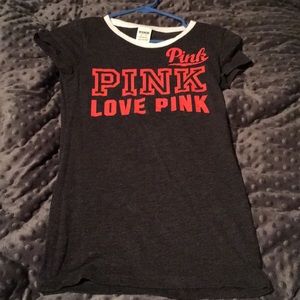 Victoria’s Secret pink shirt